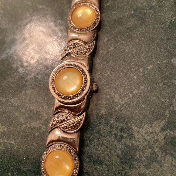 Vintage Lee Sands sterling silver and Quartz watch - Picture 4 of 5